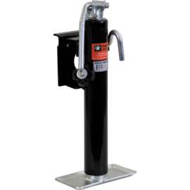 Buyers Products 0091210 Topwind Swivel Jack - 10" Travel - 2000 Lb. Cap.