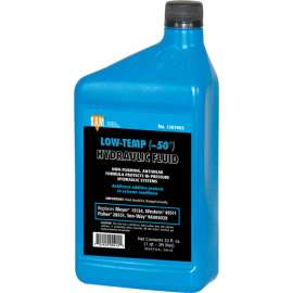 Buyers Products Low-Temperature Blue Hydraulic Fluid (1 Quart Bottle)