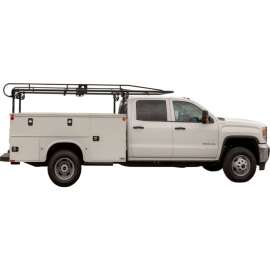 Buyers Products Service Body Ladder Rack, 14-1/2 Ft., 1,000 lb. Capacity, Black, 1501260