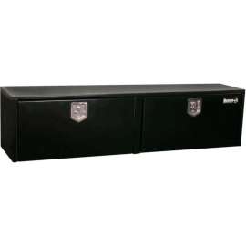 Buyers Steel Underbody Truck Box w/ Stainless Steel T-Handle - Black 18x18x72 - 1702325