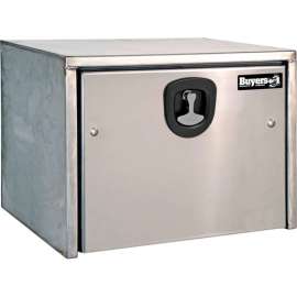 Buyers Stainless Steel Underbody Truck Box w/ SS Door - 18x18x36 - 1702605
