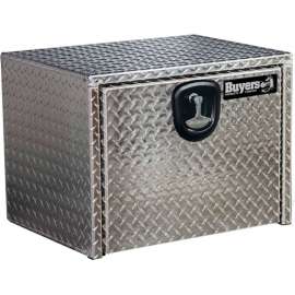 Buyers Products Aluminum Underbody Tuck Box, 14x12x18", Silver, 1705149
