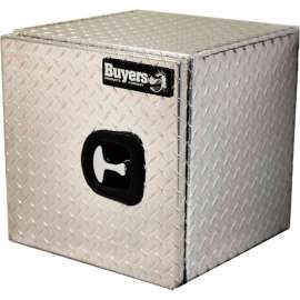 Buyers Aluminum Underbody Truck Box w/ Barn Door - 18x18x18 - 1705201