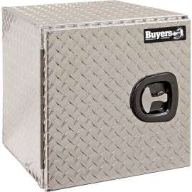 Buyers Aluminum Underbody Truck Box w/ Barn Door - 18x18x30 - 1705203