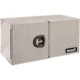Buyers Aluminum Underbody Truck Box w/ Double Barn Door - 18x18x36 - 1705205