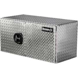 Buyers Aluminum Underbody Truck Box w/ Double Barn Door - 18x18x48 - 1705210