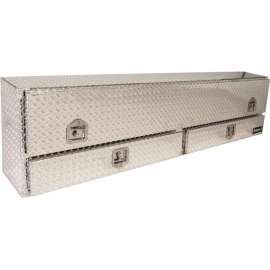 Buyers Aluminum Topside Truck Box w/ T-Handle - 21x13-1/2x72 - 1705640