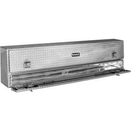 Buyers Contractor Aluminum Topside Truck Box w/ T-Handle - 21x13-1/2x96 - 1705660