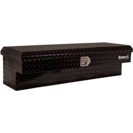 Buyers Products Aluminum Lo-Sider Truck Box, 13x10-5/16x47", Black, 1721010