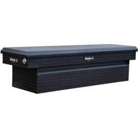 Buyers Products Aluminum Crossover Truck Box, 20x63x13, Matte Black