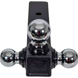 Buyers Products Tri-Ball Hitch with Chrome Towing Balls - 2-1/2in Receiver - 1802252
