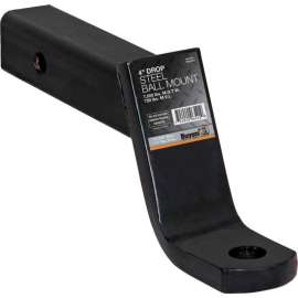 Buyers Products 2" Ball Mount w/ 4" Drop x 10" Long Tube - 1803013