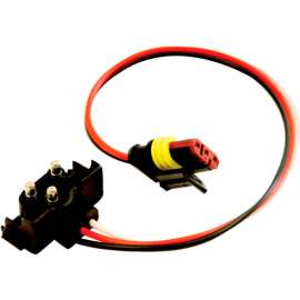 Buyers DOT Light Plug 3-Wire AMP-Style Plug With 3-Pin Right Angle PL-3 Male Plug - 5620354