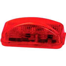 Buyers 2.5" Red Surface Mount Marker Light With 3 LED - 5622104
