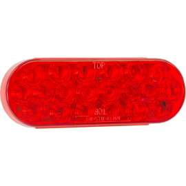 Buyers 6" Red Oval Stop/Turn/Tail Light With 20 LED - 5626521