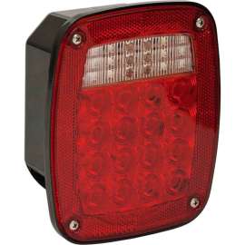 Buyers 5.75" Red Box Style Stop/Turn/Tail Light With 38 LED - 5626738