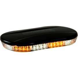 Buyers Amber/Clear Oval Mini Light Bar With 40 LED - 9.875 x 6.75 x 1.625 Inch - 8891082