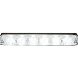 Buyers 5.19" Clear Low Profile Strobe for Narrow Grill Spacing With 6 LED - 8892801