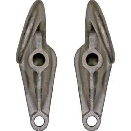 Buyers Products Drop-Forged Towing Hooks w/ Chrome Plated Finish, 2 Pack - B2800AC