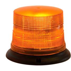Buyers Amber 3 LED Beacon Light 6.75" Diameter x 5" Tall - SL620ALP