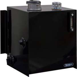 Buyers Hydraulic Reservoir W/Intergral Brackets, SMR25SF25, 25 Gal., Steel, W/25 Micron Filter