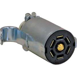 Buyers Products 7-Way Stamped Zinc Trailer Connector - Trailer Side - TC2007Z