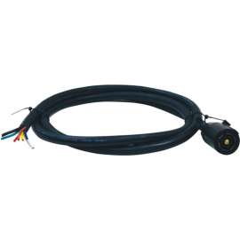 Buyers Products 7-Way Flat RV Trailer End with 96" Prewired Cable - TC2967P