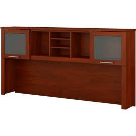Bush Furniture Hutch - 71"W - Hansen Cherry - Somerset Series