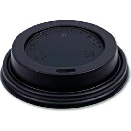Boardwalk Hot Cup Lids, Fits 8 oz Hot Cups, Black, 1,000/case
