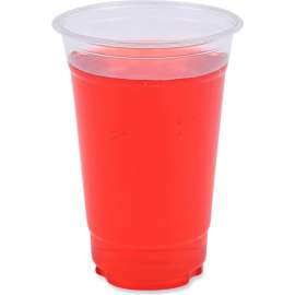 Boardwalk Clear Plastic Cold Cups, 20 oz, PET, 50 Cups/Sleeve, 20 Sleeves/case