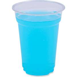 Boardwalk Clear Plastic Cold Cups, 9 oz, PET, 50 Cups/Sleeve, 20 Sleeves/case