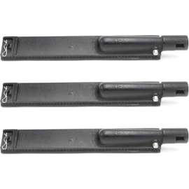 Avenger 15-13/16" Cast Iron BBQ Grill Tube Pipe Burner Replacement, Set of 3