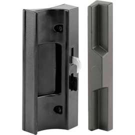 Prime-Line C 1216 Sliding Door Handle, 4-15/16-Inch Hole Centers, Black
