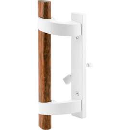 Prime-Line C 1219 Sliding Door Handle With Mortise Lock, White