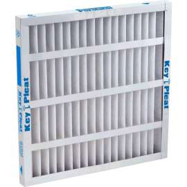 Purolator Key Pleat Pleated Air Filter, MERV 7, Self-Supported, 15"Wx20"Hx2"D