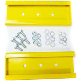 Wildeck Rail Hardware Package For Lift Out Rails, Yellow