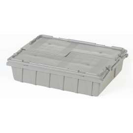 ORBIS Flipak Distribution Container FP07 - 21-5/8 x 15-1/8 x 5-1/2 Gray