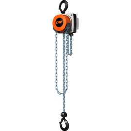 CM Hurricane 360° Hand Chain Hoist, 1 Ton, 15 Ft. Lift