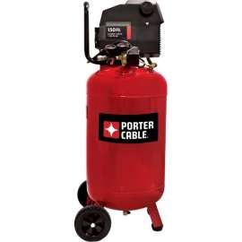 Porter Cable PXCMF220VW,Portable Electric Air Compressor, 1.5HP, 20 Gal, Vertical, 4 CFM