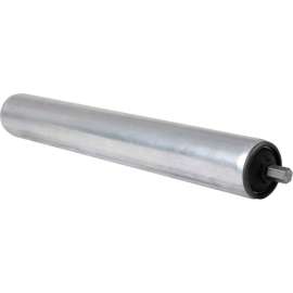 1.9" Dia. x 16 Ga. Galvanized Roller 42072-13-GP for 13" O.A.W. Omni Conveyors ABEC Bearings