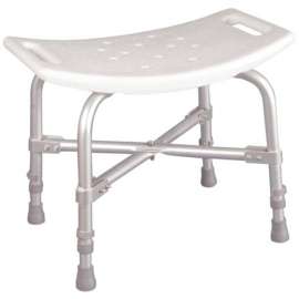 Drive Medical 12022KD-1 Bariatric Heavy Duty Bath Bench Without Back, Knock Down