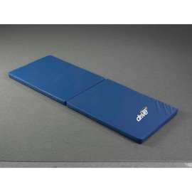 Drive Medical Safetycare Floor Mats Bi-Fold with Masongard Cover, 66"L x 24"W x 2"H, Blue