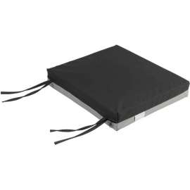 Drive Medical 3" Gel/Foam Gel-U-Seat Cushion, 18"W x 24"L x 3"H