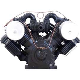 EMAX APP4V2598T, Two-Stage Piston Compressor Pump, 25 HP,4 Cylinder