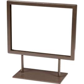 Econoco, Linea 5.5 in L x 7 in. H Statuary Bronze Counter-Top Sign Holder