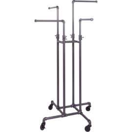 Econoco PS4-ADJ 4-Way Adjustable Arms Rack 48" to 72"H