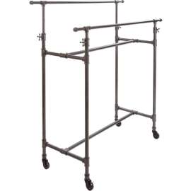 Econoco PSRT40 Pipeline Adjustable Double Bar Box Rack