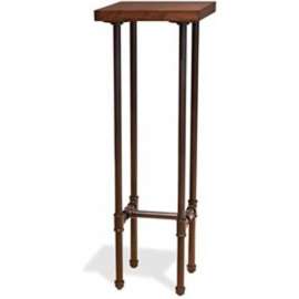 Tower Table Frame 13"W x 13"D x 39"H, PSTT, Anthracite Grey