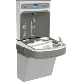 Elkay LZSDWSLK EZH2O Water Bottle Refilling Station, Single, Non Refrigerated, Filtered, Light Gray
