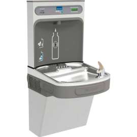 Elkay LZSDWSSK EZH2O Water Bottle Refilling Station, Single, Non Refrigerated, Filtered, Stainless